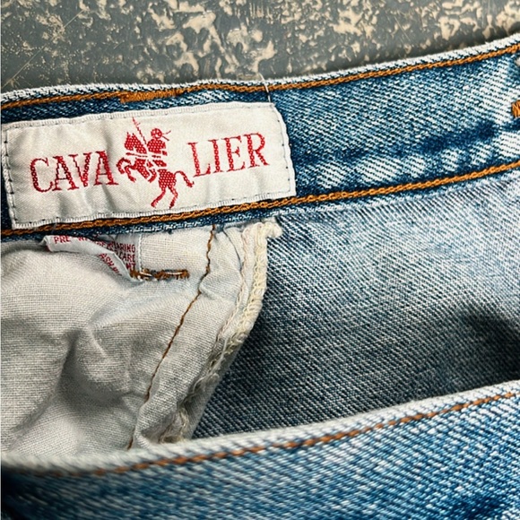 Y2K Low rise denim light wash skirt - Picture 7 of 13